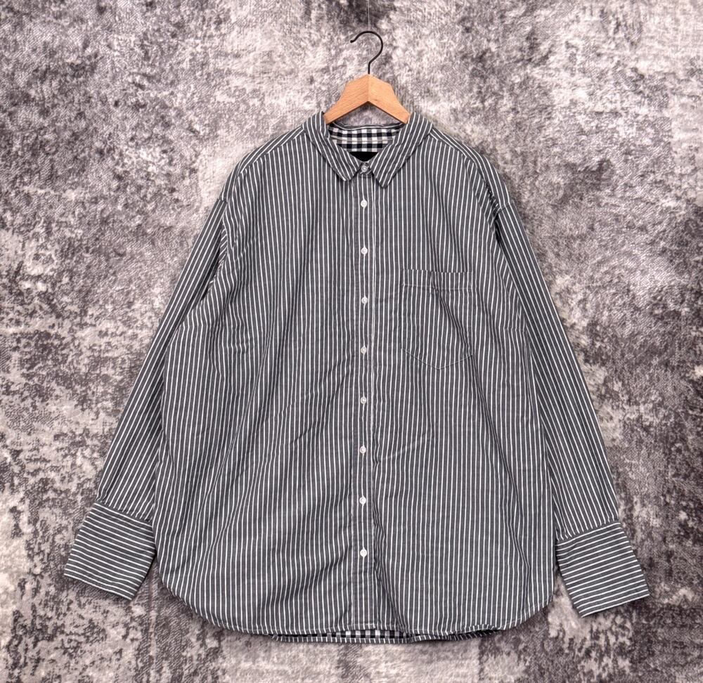 Wildfang Shirt 2X Womens The Essential Oversize Button Up Oxford Cotton